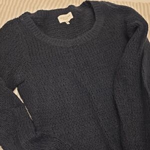 Gilly Hicks Dark Navy Knit Sweater